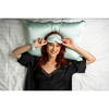 Silkd Set fete de perna matase verde menta 22 momme