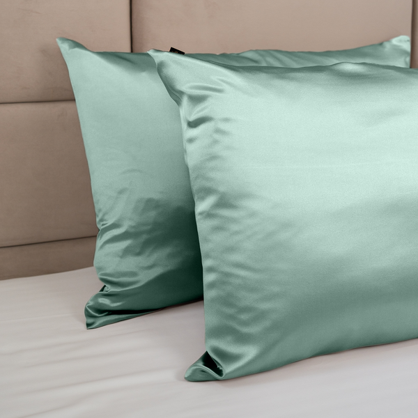 Silkd Set fete de perna matase verde menta 22 momme