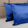 Silkd Fata de perna matase albastru royal 19 momme - Personalizata 70x65