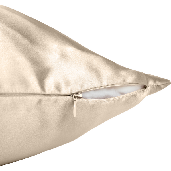 Silkd Fata de perna matase bej 22 momme - Personalizata 68x80