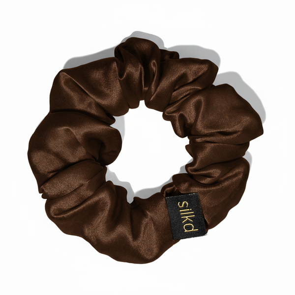 Silkd Elastic de par matase maro M