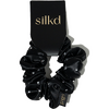 Silkd Elastic de par matase cu swarovski negru M