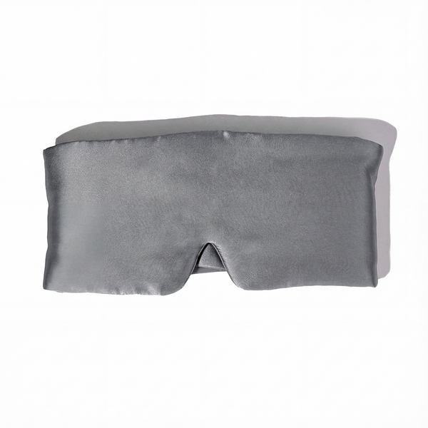 Silkd Masca de dormit blackout matase gri