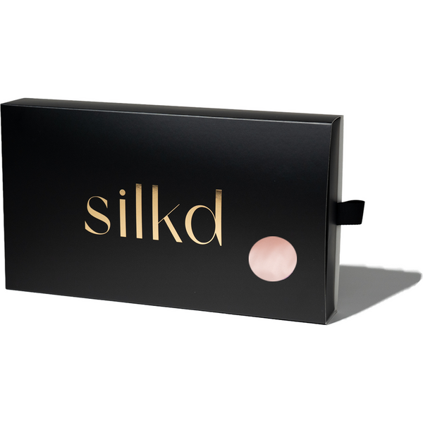 Silkd Ondulator fara caldura matase tip elastic de par roz somon