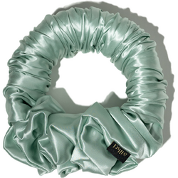 Ondulator fara caldura matase tip elastic de par  verde menta