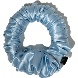 Ondulator fara caldura matase tip elastic de par baby blue