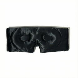 Masca de dormit blackout 3D matase neagra
