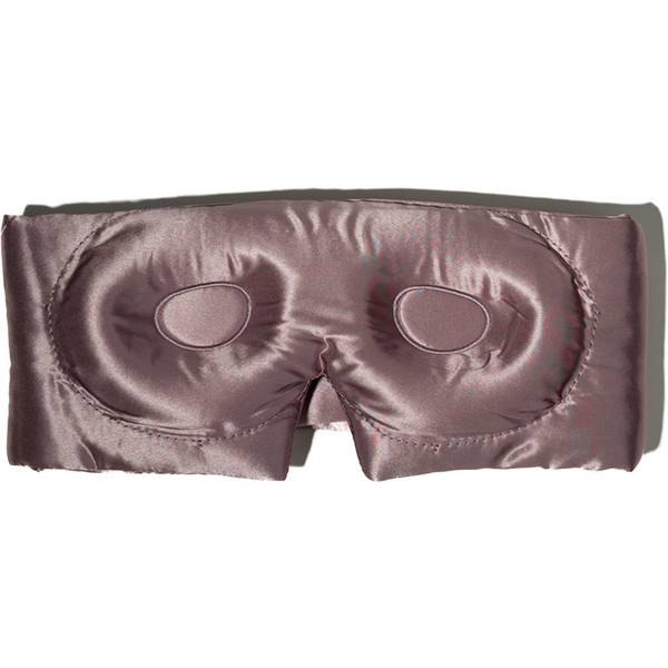 Silkd Masca de dormit blackout 3D matase roz pudra