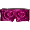 Silkd Masca de dormit blackout 3D matase roz fucsia