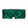 Masca de dormit blackout 3D matase verde smarald