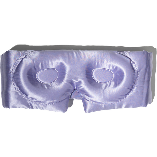Silkd Masca de dormit blackout 3D matase lila