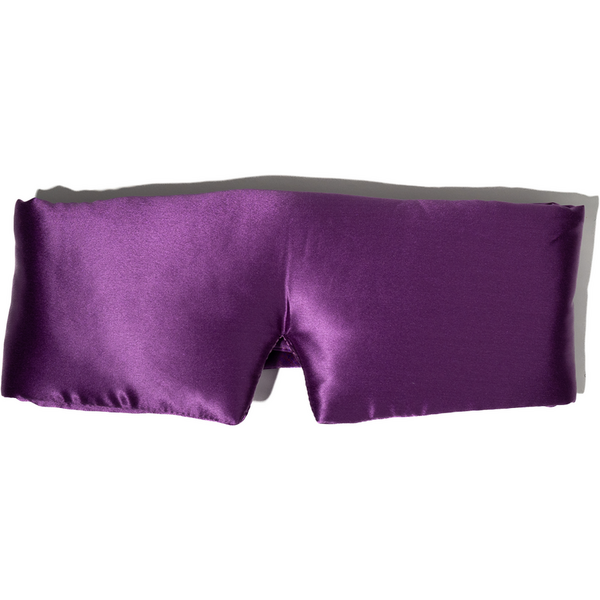 Silkd Masca de dormit blackout 3D matase mov