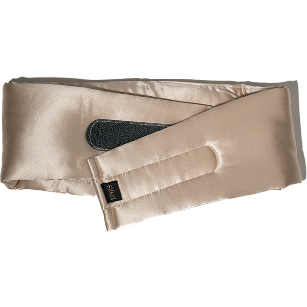 Silkd Masca de dormit blackout 3D matase bej